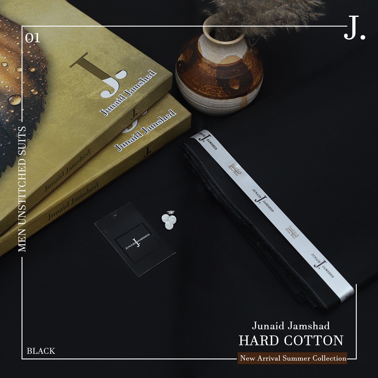 Junaid. jamshed Luxury cotton