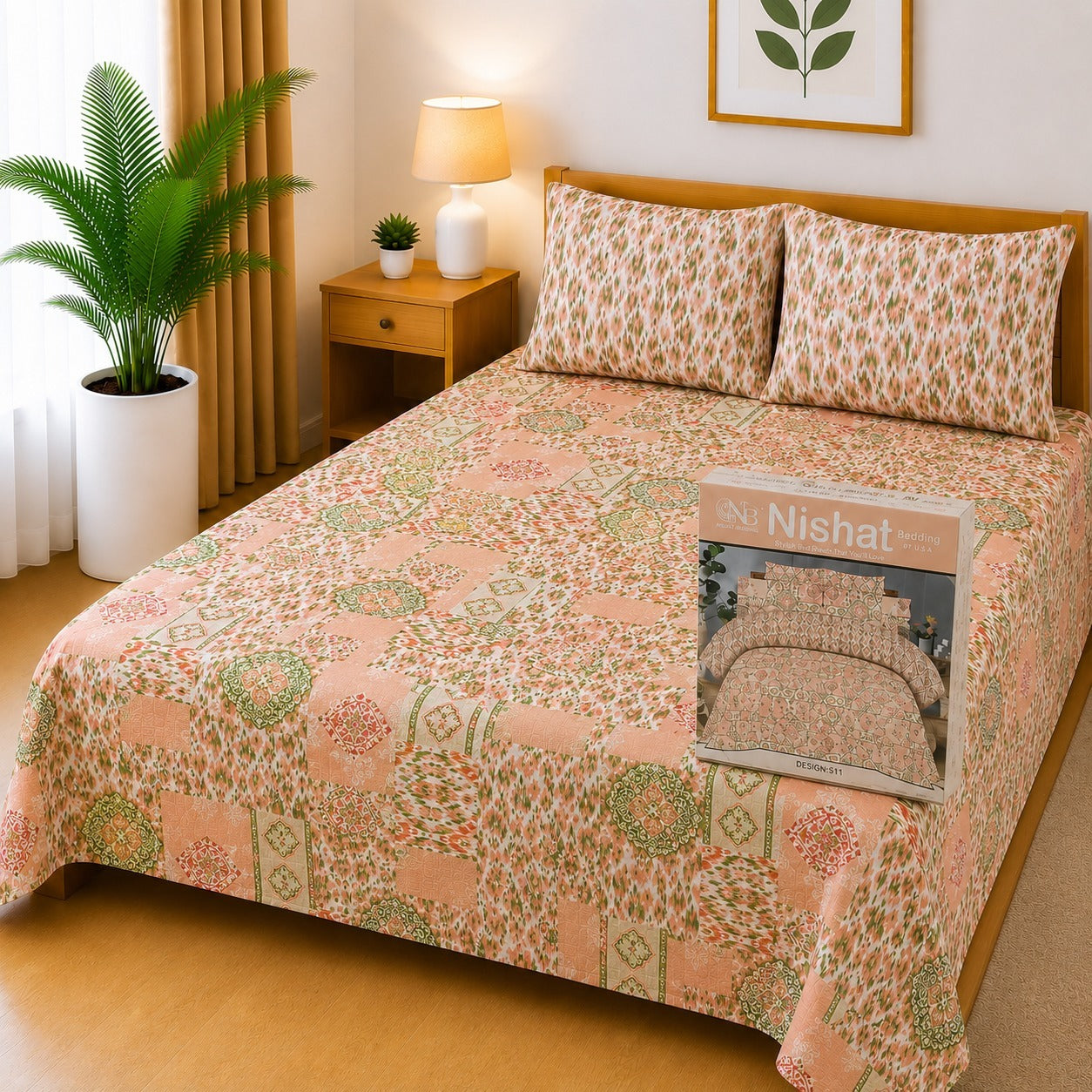 Pure Soft cotton bedsheet