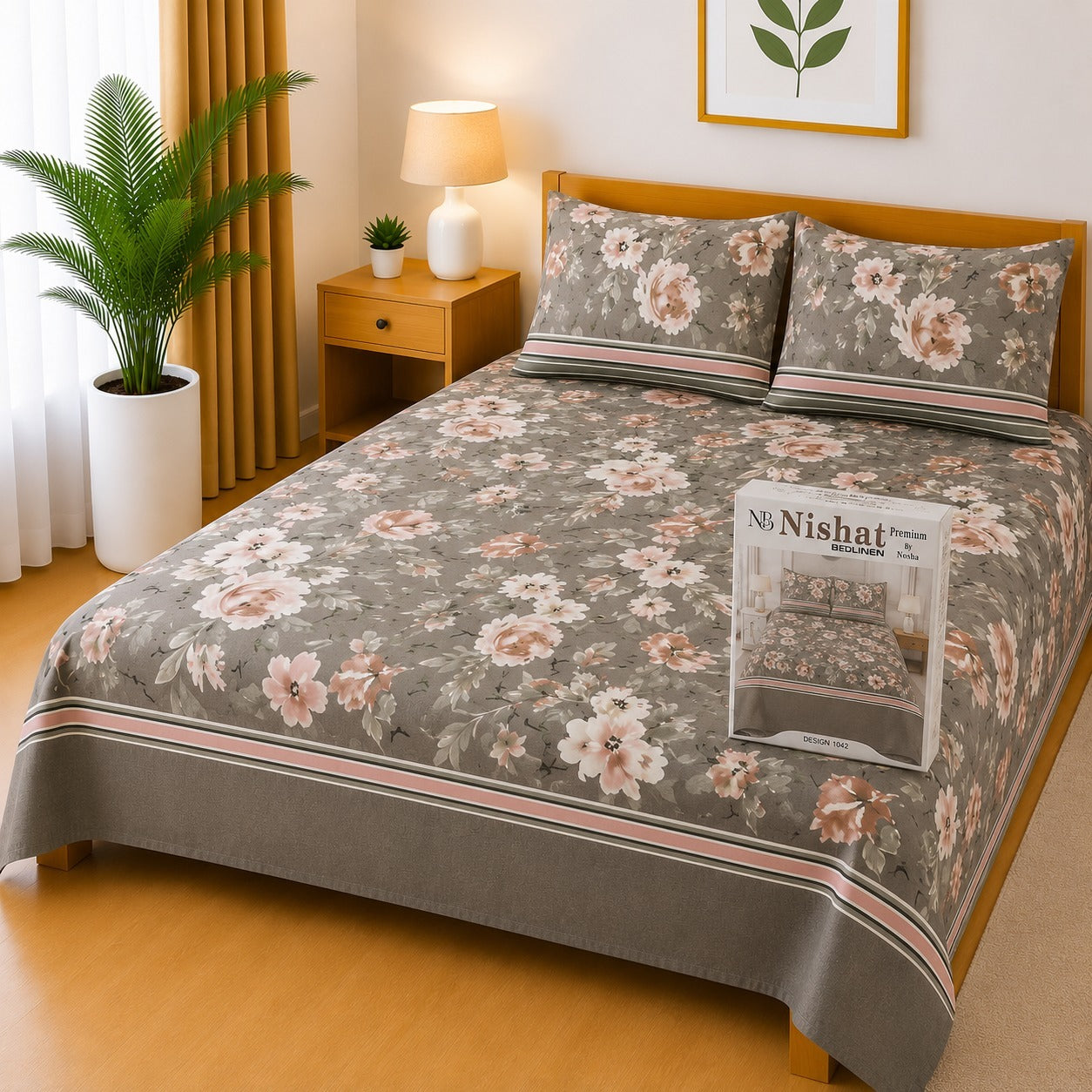 Pure Soft cotton bedsheet