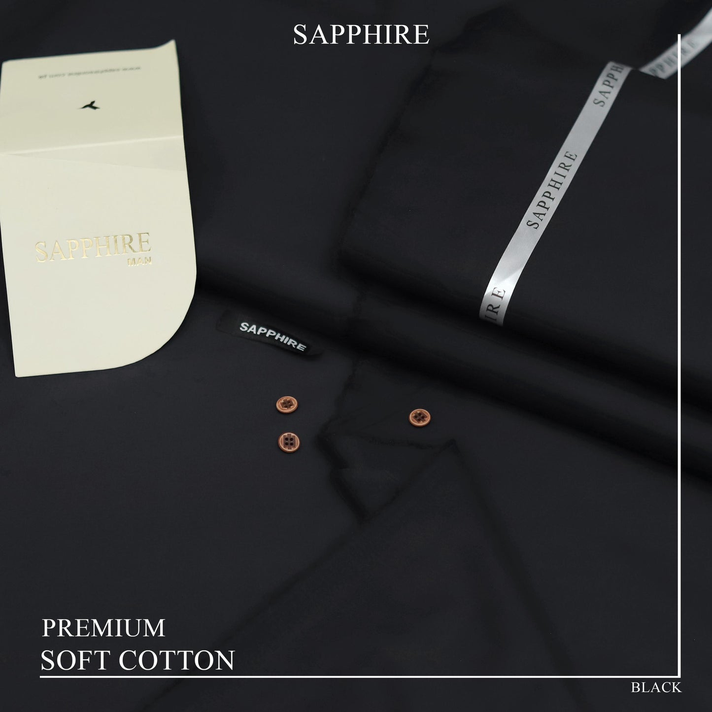 Sapphire wash & wear cottonn