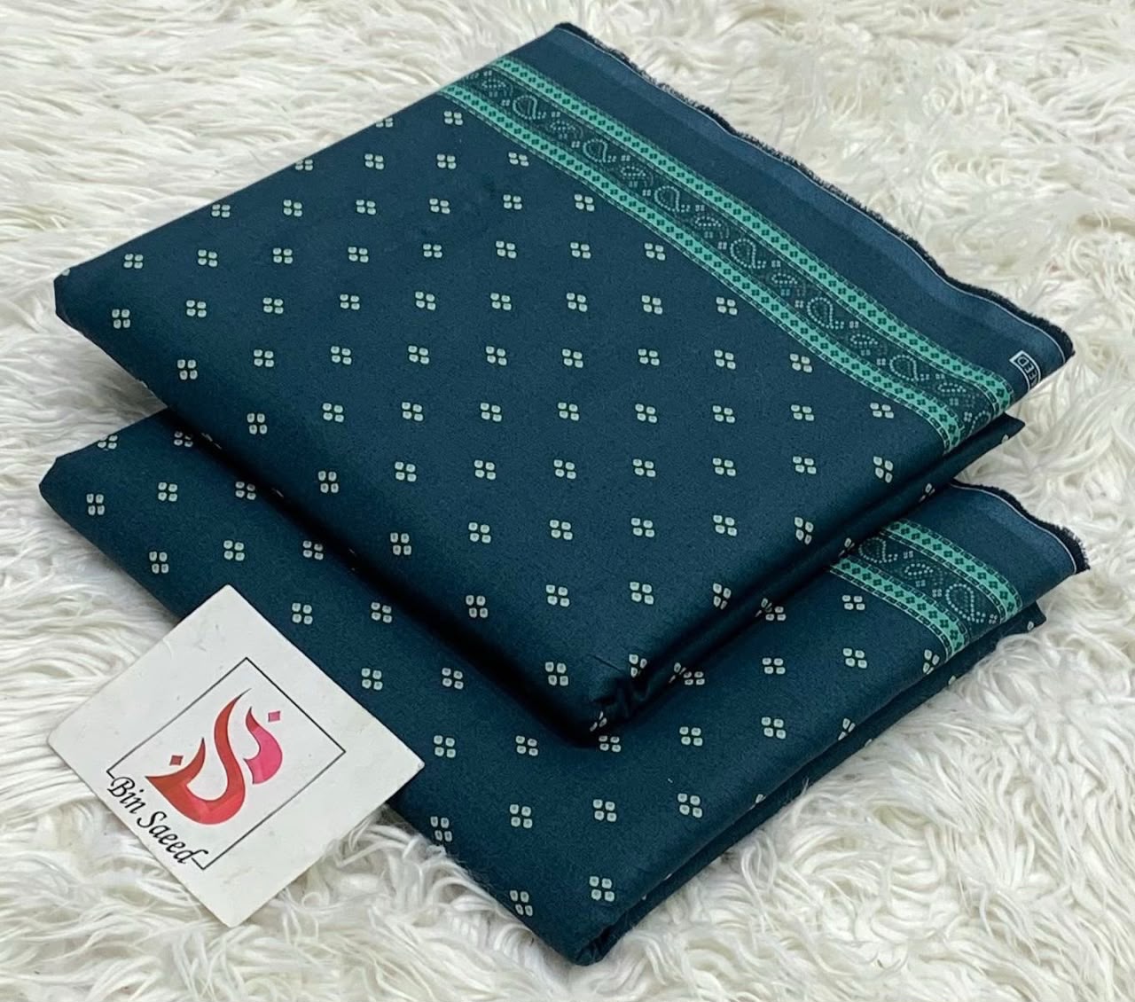 BIN SAEED Allover Lawn 2 Piece Suit – 5 Meter Original Printed Fabric Online Pakistan