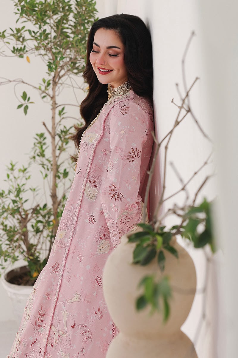 Qalamkar Premium Chikankari Cotton 3 Piece Suit Online Pakistan