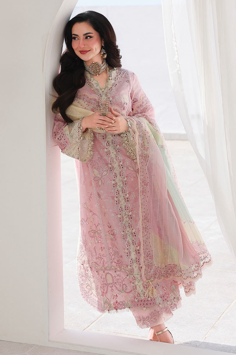 Qalamkar Premium Chikankari Cotton 3 Piece Suit Online Pakistan