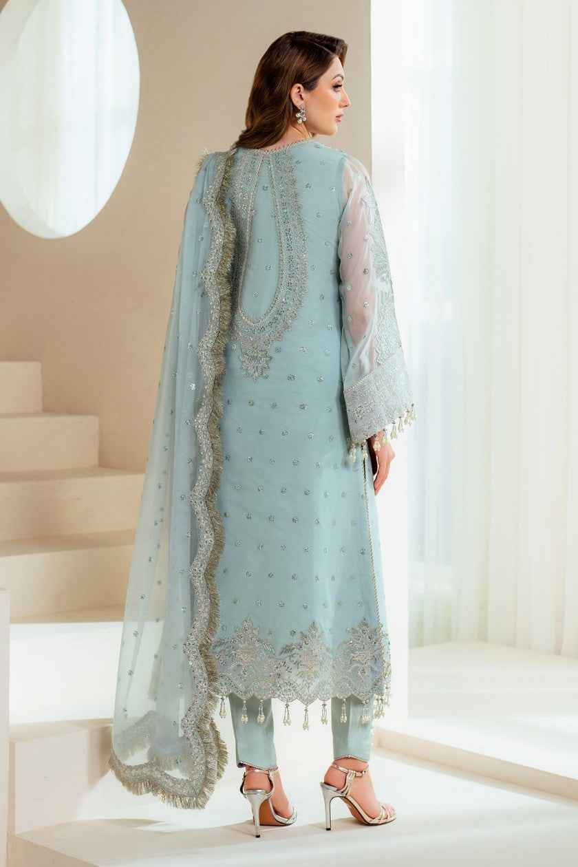 Alizeh Premium Ready to Wear Organza Suit with Silk Trouser Online Pakistan