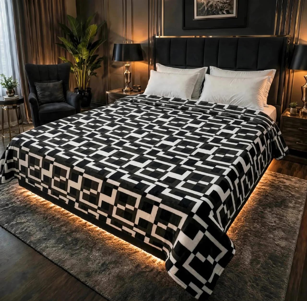 Premium Soft Fleece AC Blanket Comforter – Double Bed Size 81x90 Inches Online Pakistan