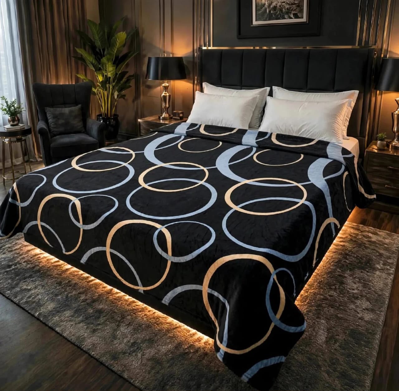 Premium Soft Fleece AC Blanket Comforter – Double Bed Size 81x90 Inches Online Pakistan