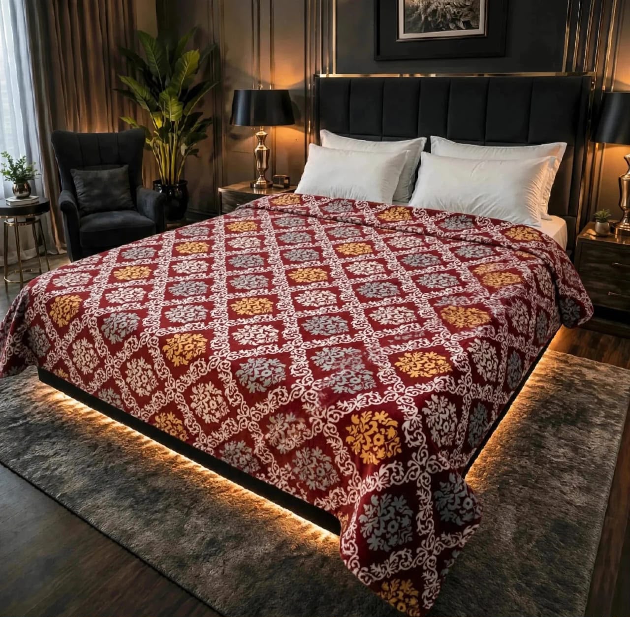 Premium Soft Fleece AC Blanket Comforter – Double Bed Size 81x90 Inches Online Pakistan