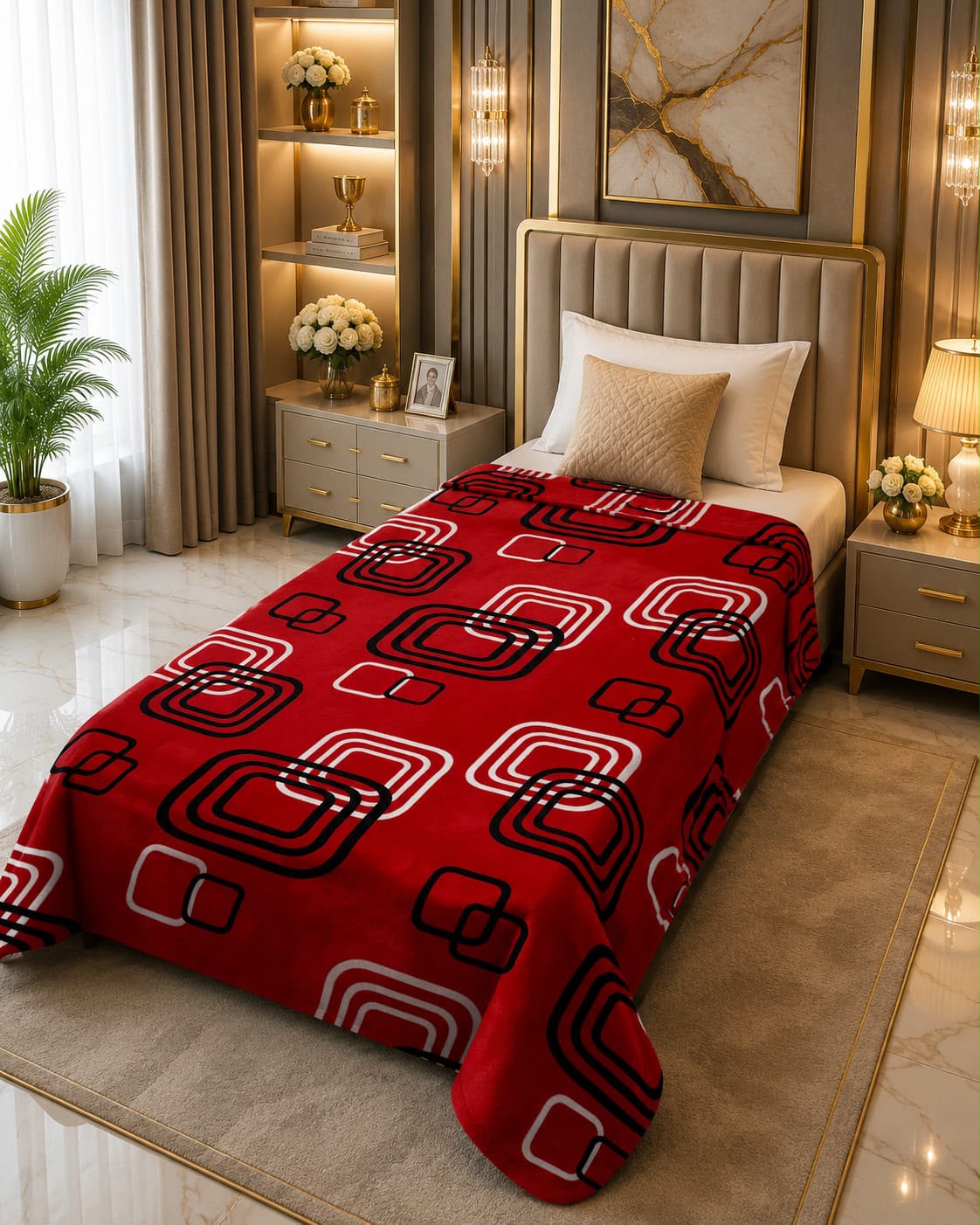 Premium Single Bed AC Blanket – Soft Fleece Comforter Online Pakistan