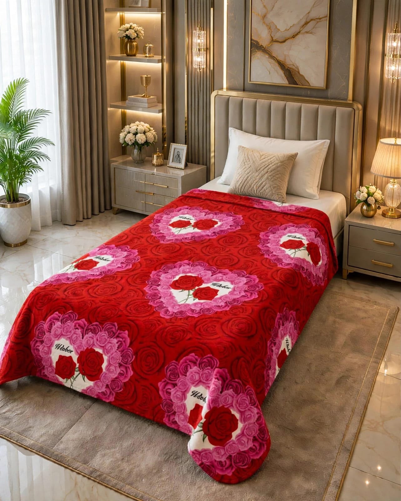 Premium Single Bed AC Blanket – Soft Fleece Comforter Online Pakistan