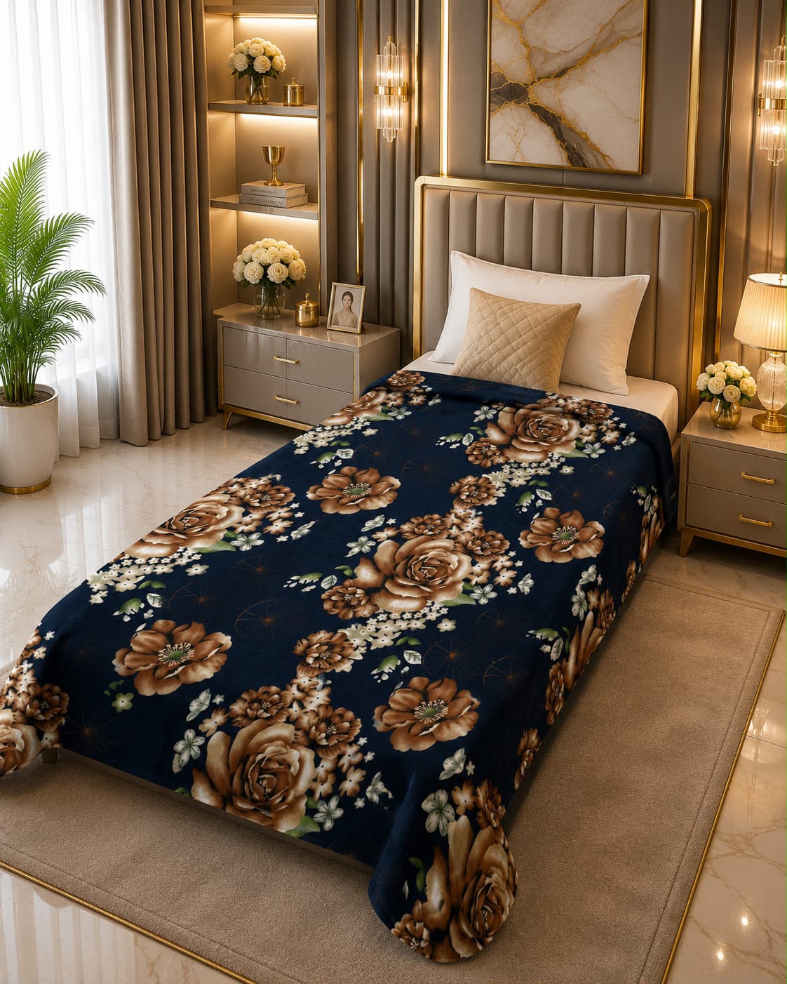 Premium Single Bed AC Blanket – Soft Fleece Comforter Online Pakistan