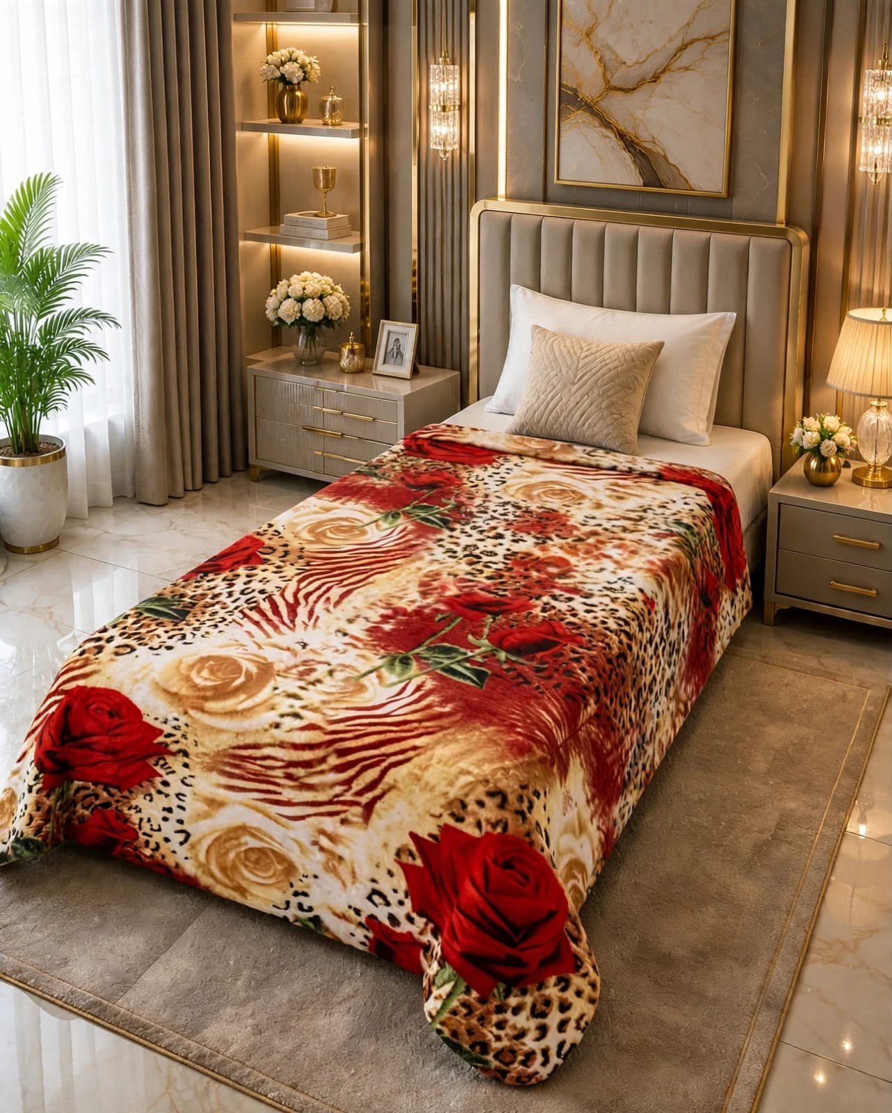 Premium Single Bed AC Blanket – Soft Fleece Comforter Online Pakistan
