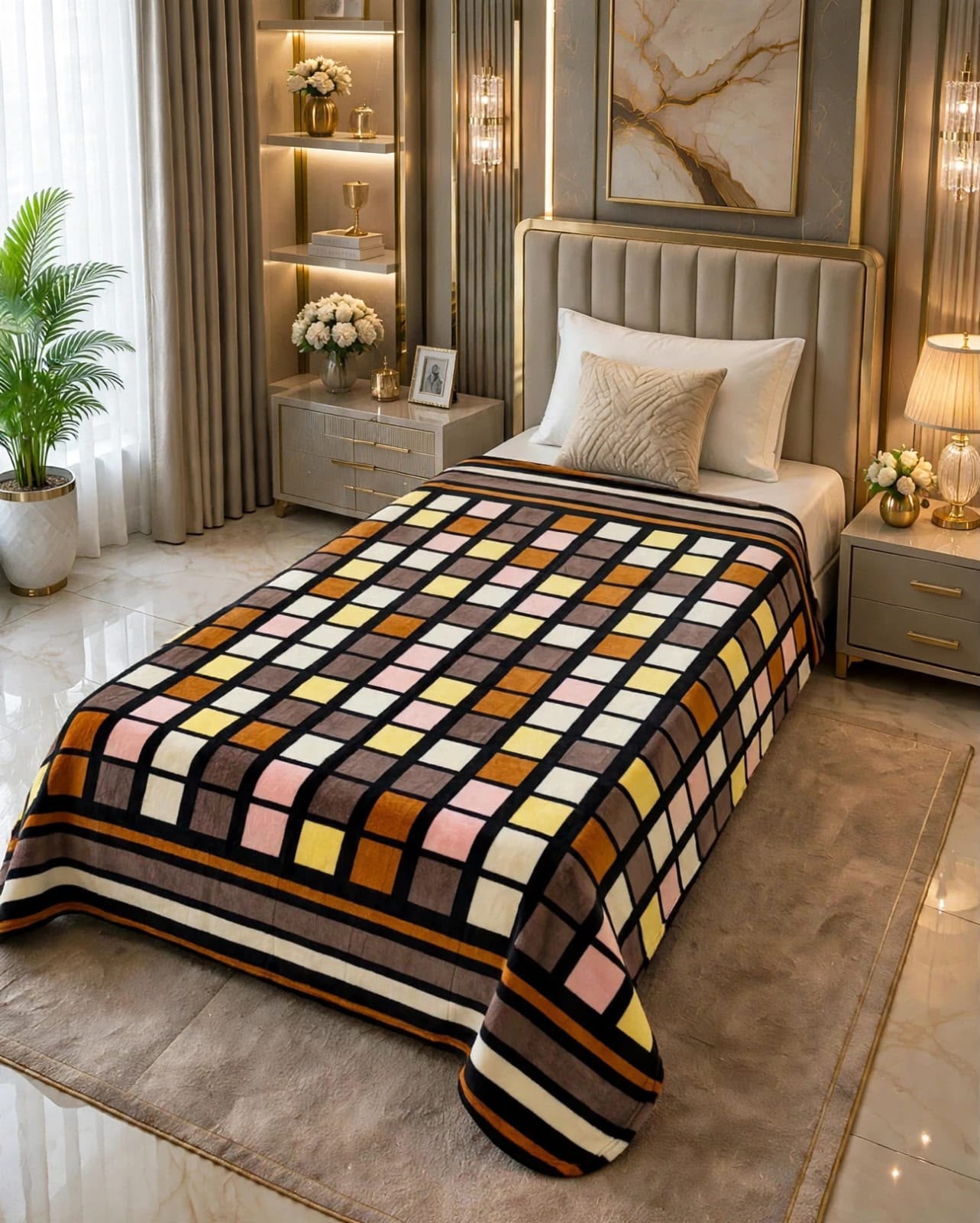 Premium Single Bed AC Blanket – Soft Fleece Comforter Online Pakistan