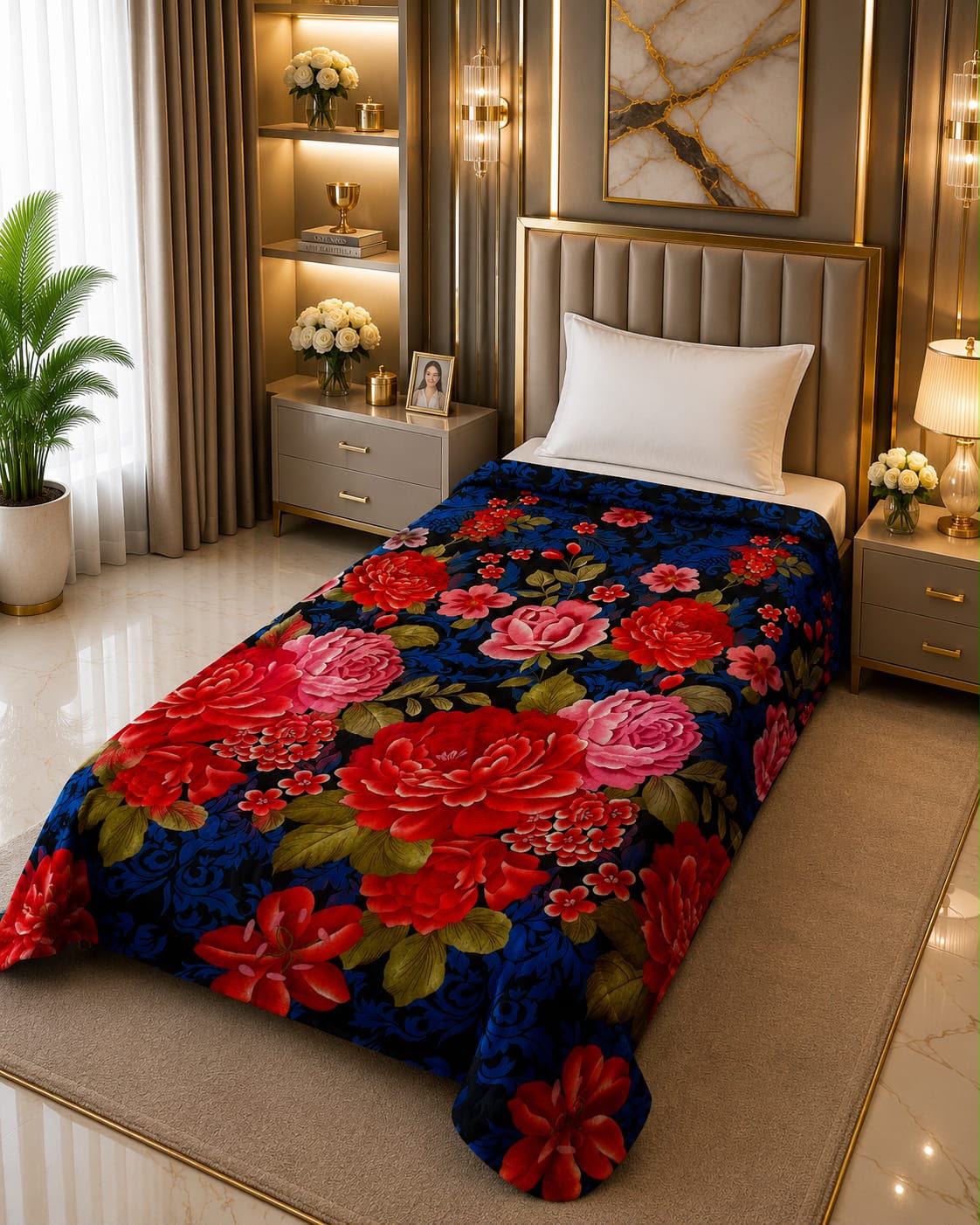 Premium Single Bed AC Blanket – Soft Fleece Comforter Online Pakistan