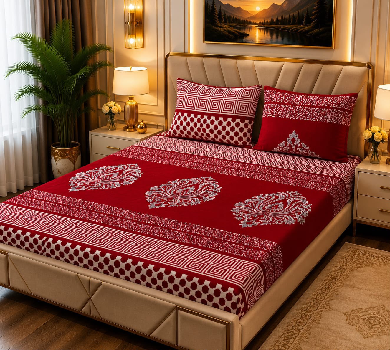 Premium Soft 3pc bedsheet