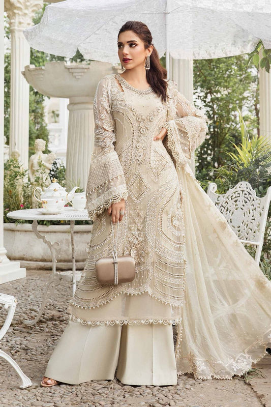 AGHA NOOR Luxury Organza Fancy 3PC Suit Online Pakistan