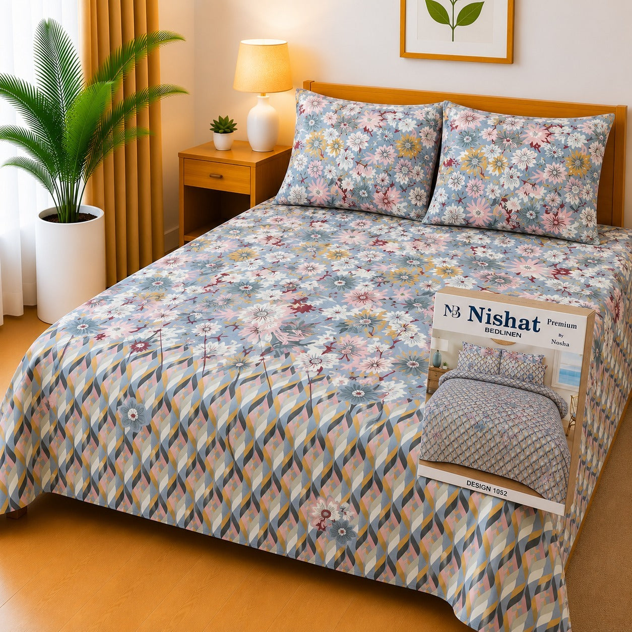 Pure Soft cotton bedsheet