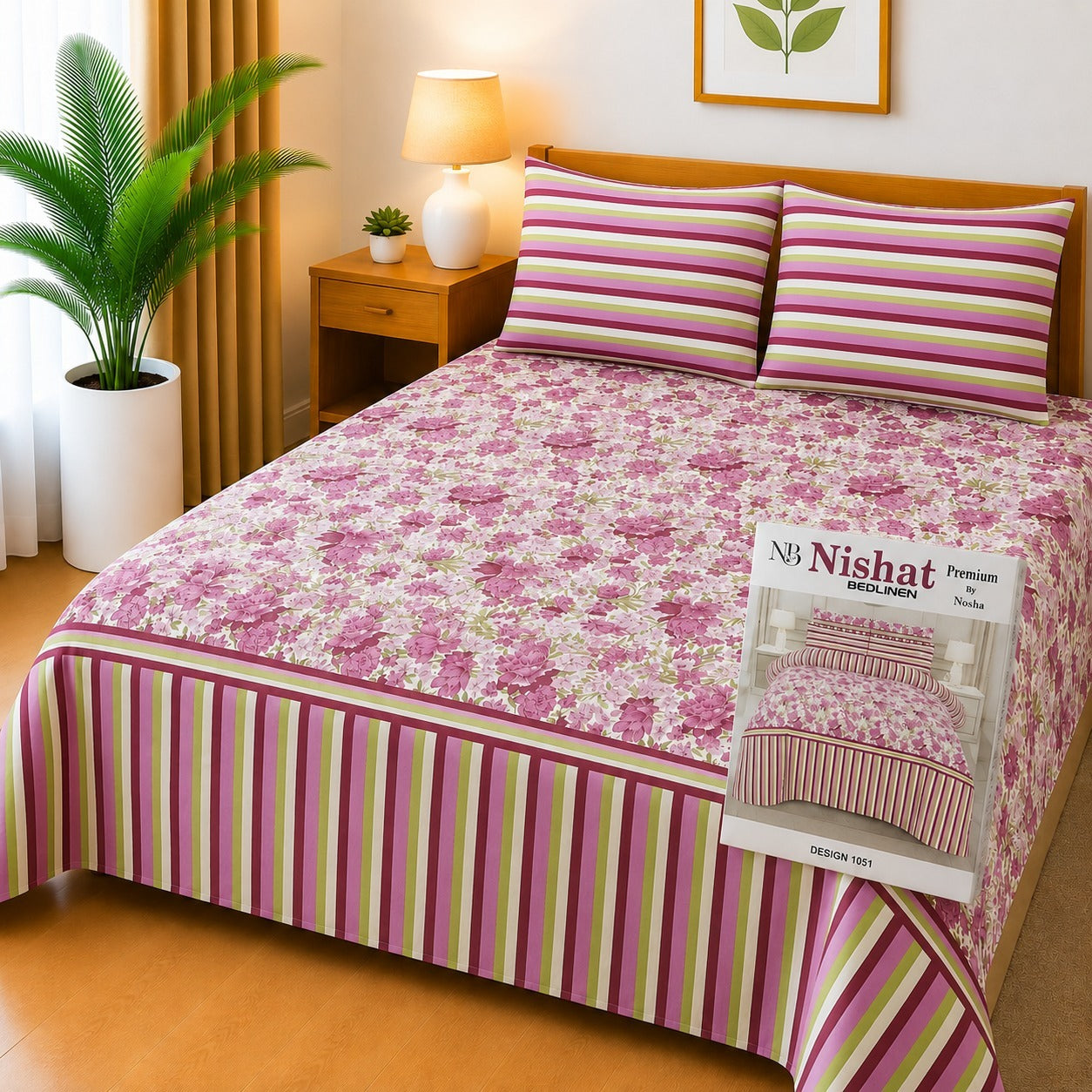 Pure Soft cotton bedsheet