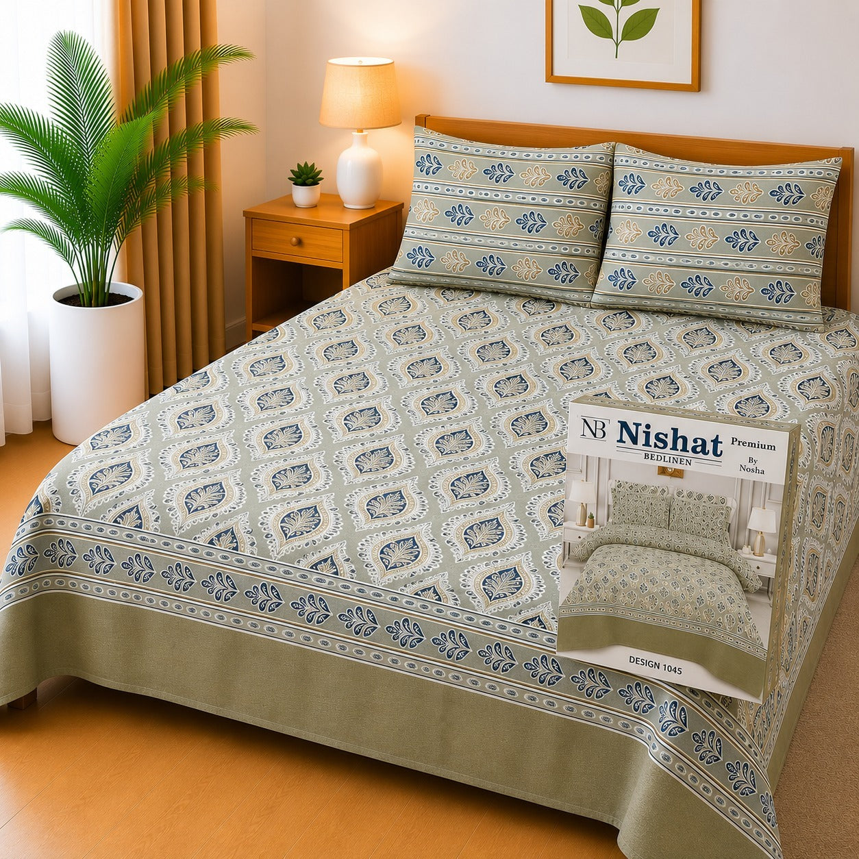 Pure Soft cotton bedsheet