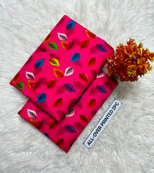 Printed polo cotton (2Pc)