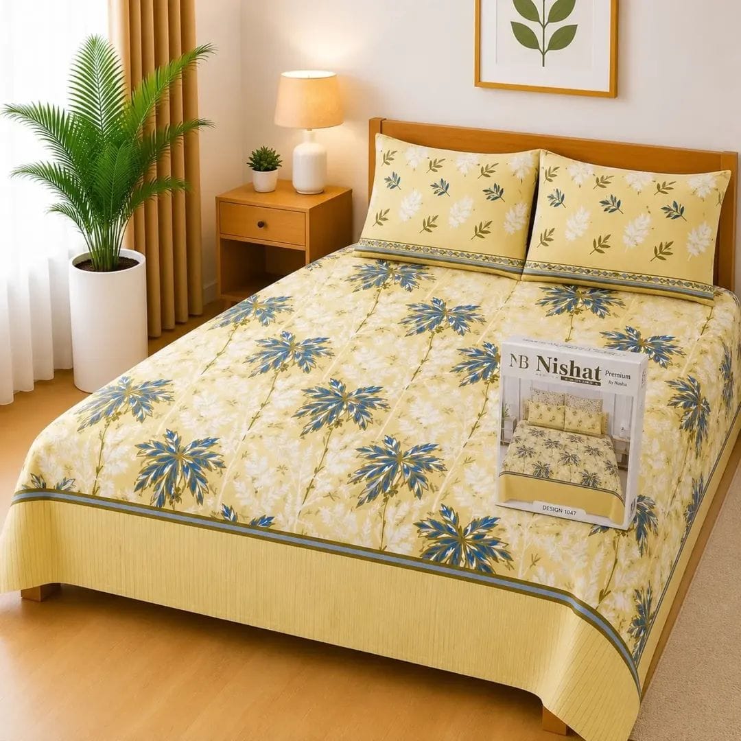 Pure Soft cotton bedsheet