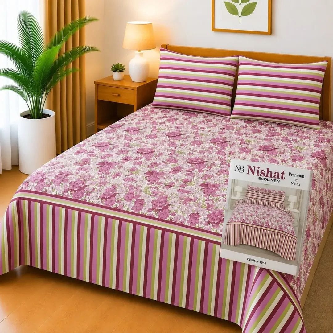 Pure Soft cotton bedsheet