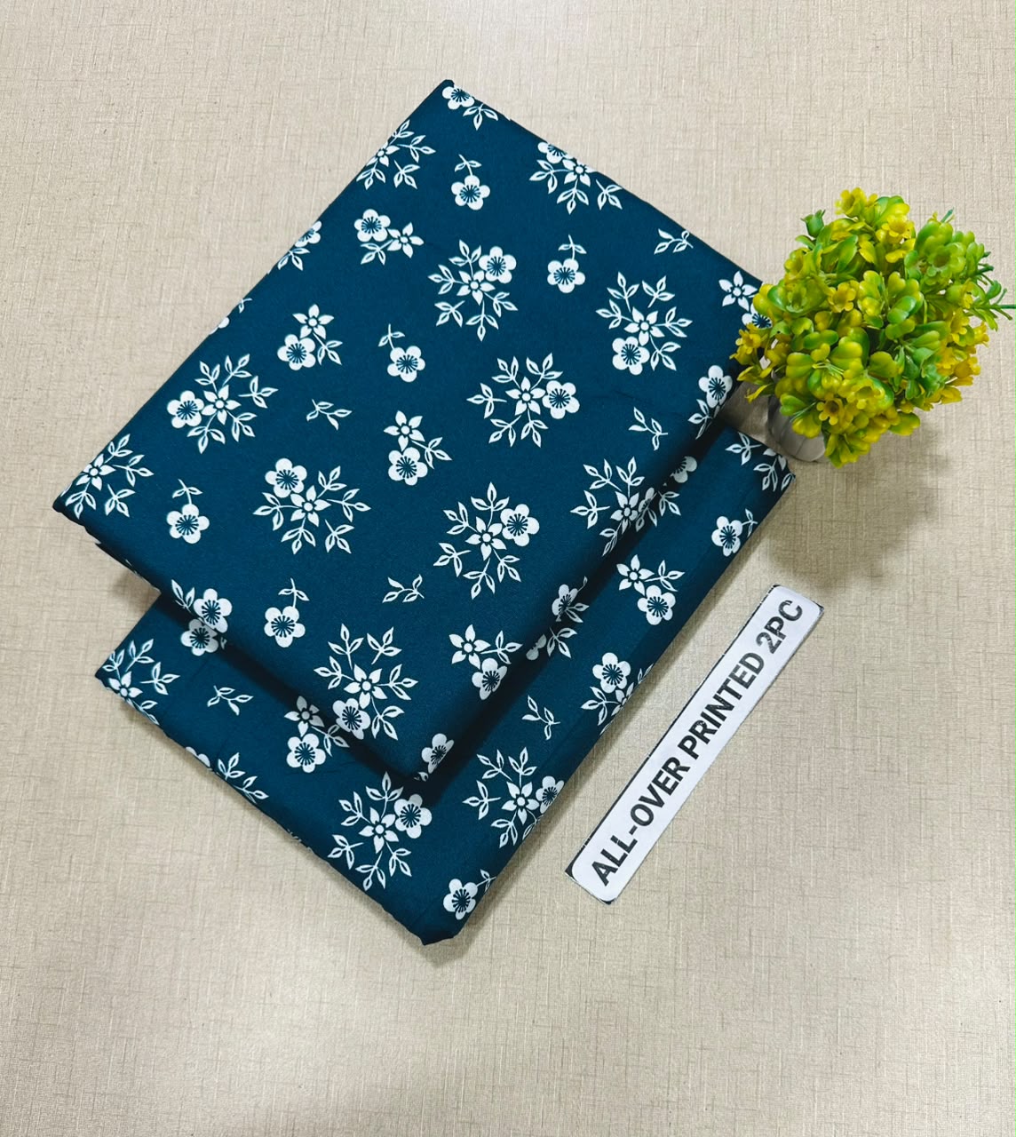 Printed polo cotton (2Pc)