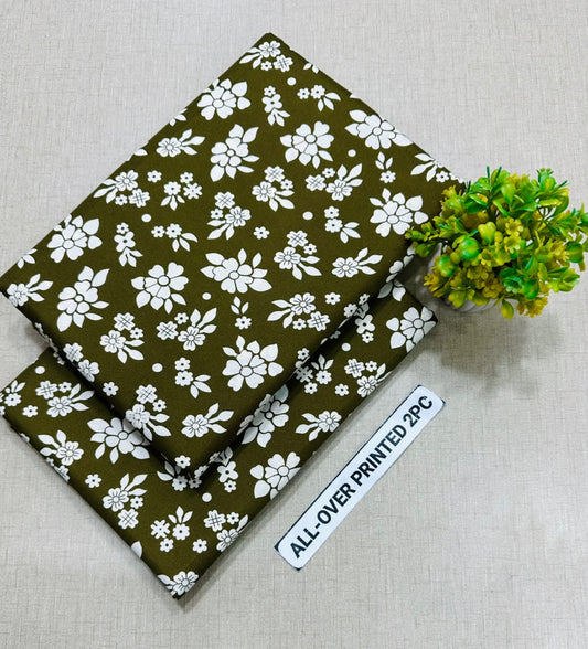 Printed polo cotton (2Pc)