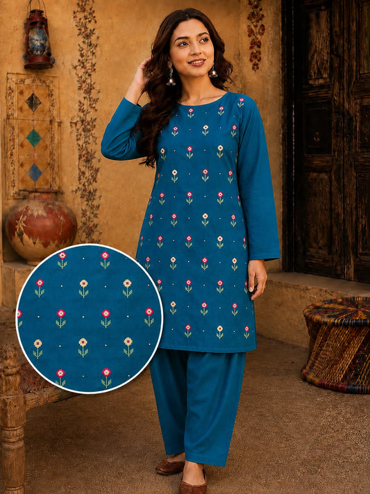 Khadar Embroidered 2Pc