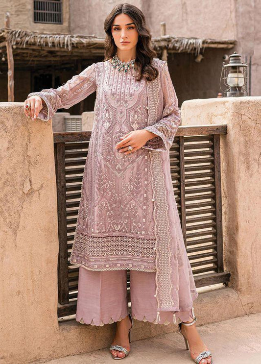 GULAAL HEAVY EMBROIDERED UNSTITCHED 3PC SUIT