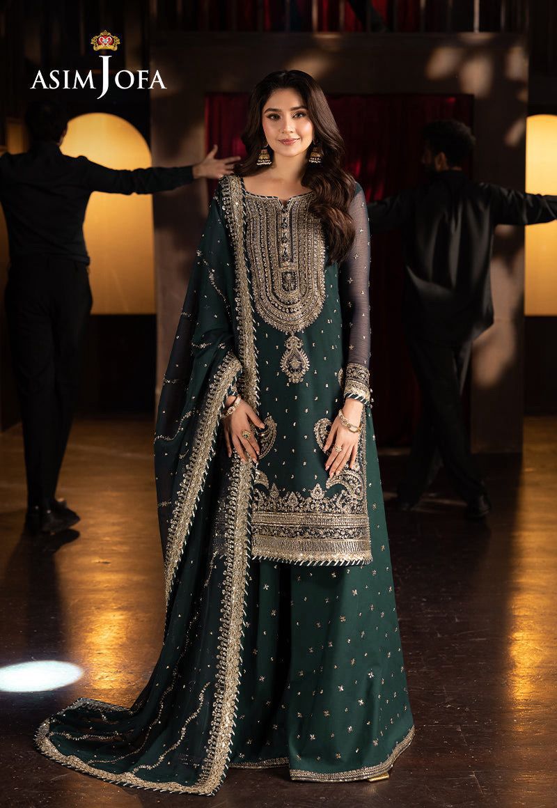 Asim Jofa Chiffon Gharara