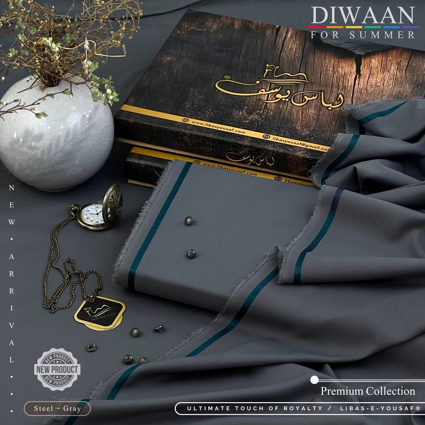 Libas-e-Yousaf Wash & Wear Fabric
