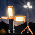 Rechargeable Folding LED Emergency Flashlight | Camping Work Light