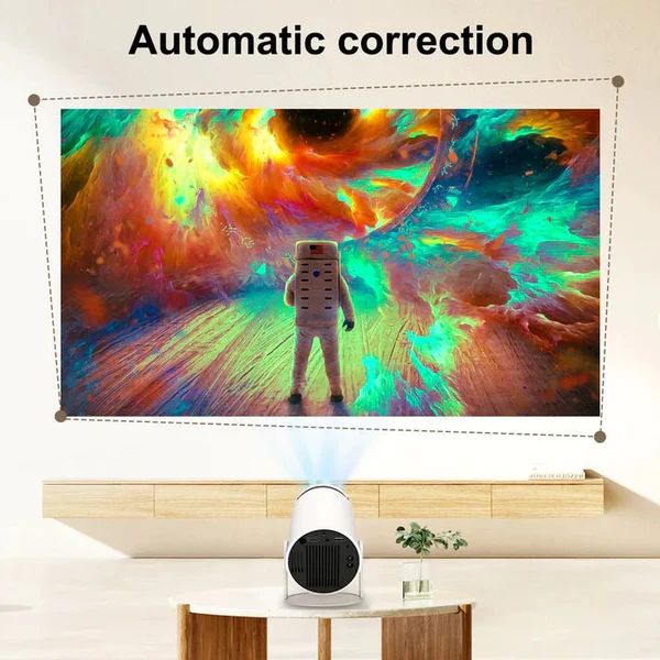Mini Smart 4K WiFi Bluetooth Projector | Android 11 HD Projector